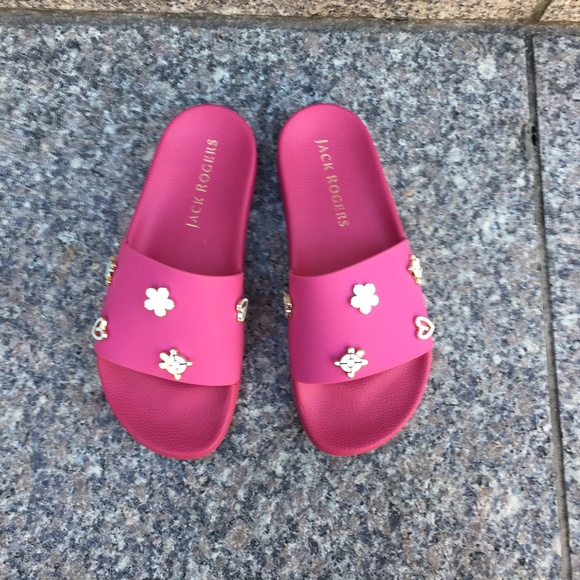Jack Rogers Magenta Slide New - Picture 6 of 8